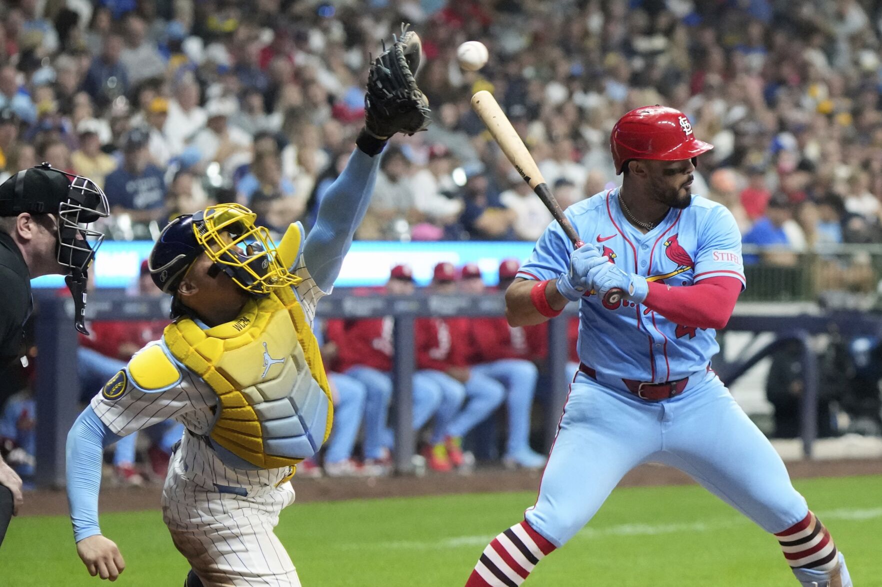 Cardinals Brewers Baseball